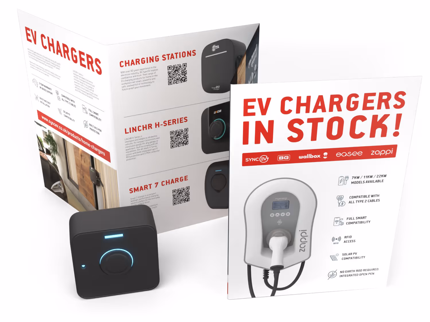 FOLDED LEAFLET for Home Car Charger Stations