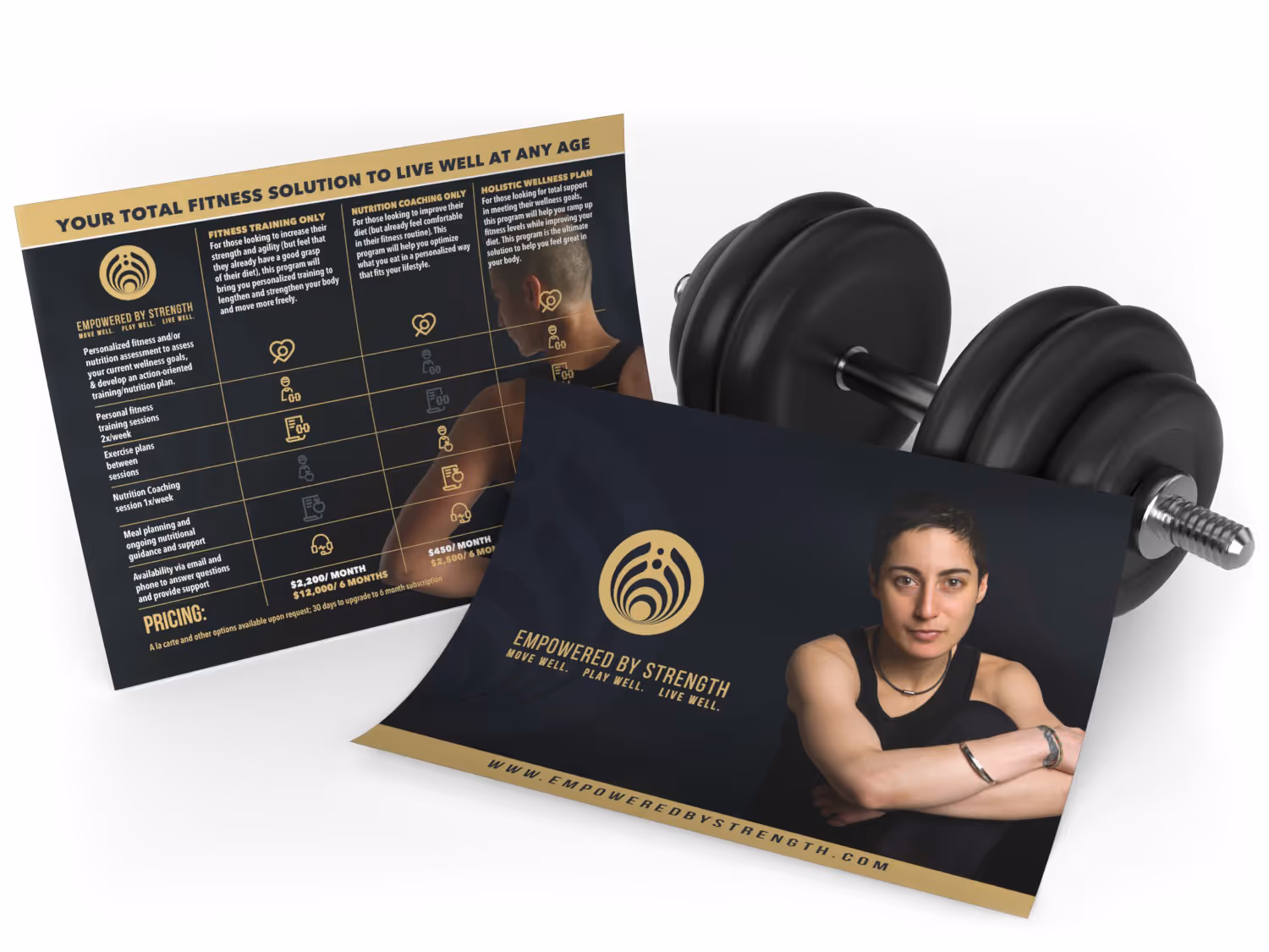 DOUBLE-SIDED FLYER for Body Training Course